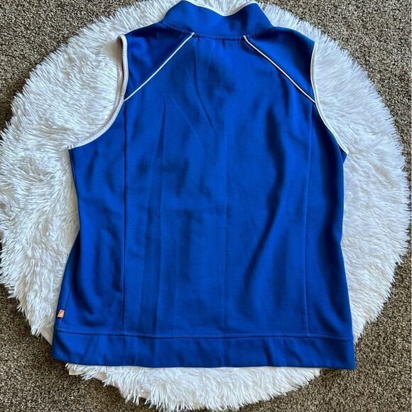 Orvis Vest Full Front Zip Pockets Blue Womens Size Large - Picture 2 of 7